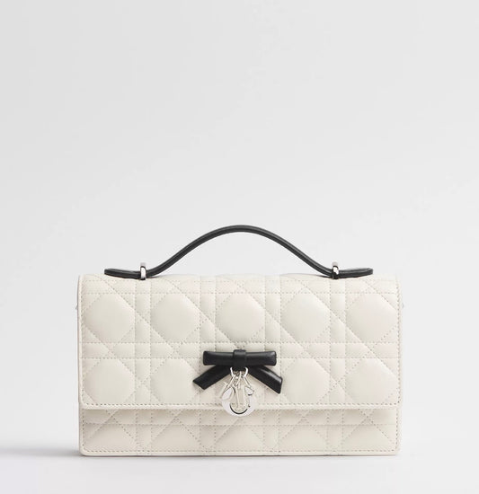 Dior Mini Soupir Cannage Bag with Complete Packaging- Genuine Leather