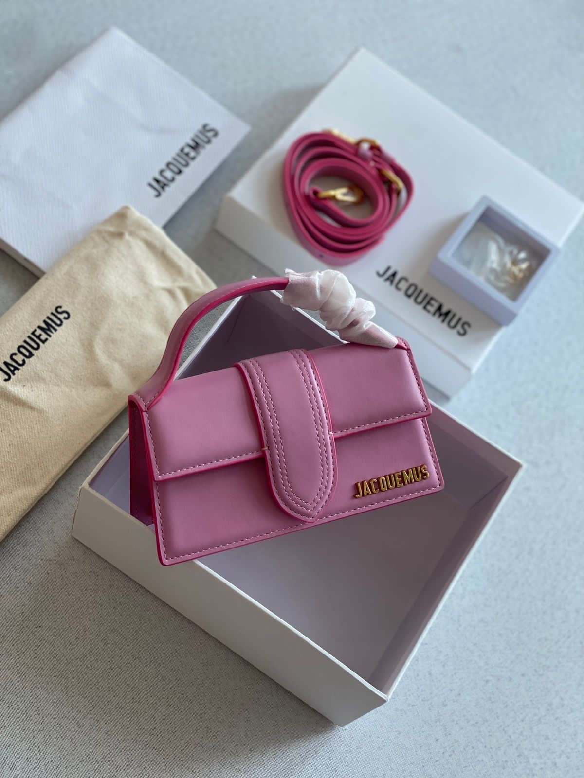 Jacquemus Bambino Bag with Brand Box