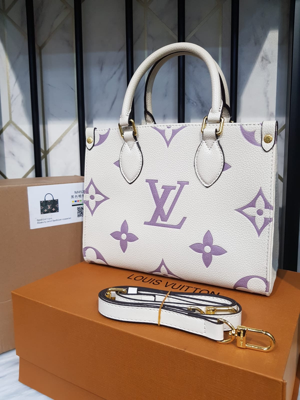 LV Tote Bag with Brand Box