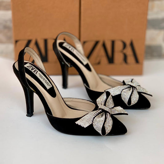 Imported ZARA Bow Heels