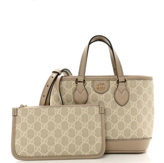 Gucci Ophidia Small Tote with Pouch - Brand Box and Dust Bag Included