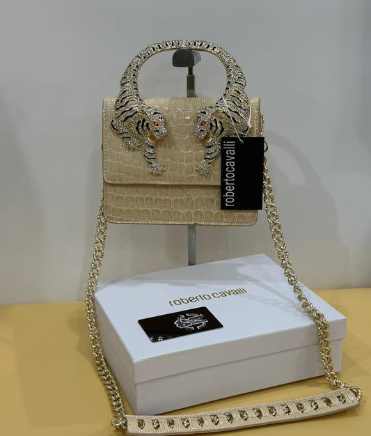 Roberto Cavalli Roar Bag with Brand Box