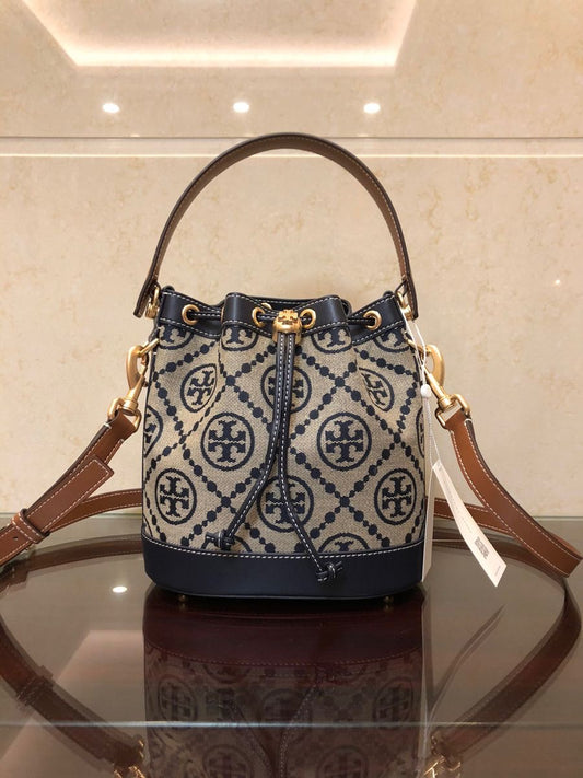 Tory Burch Jacquard Bucket Bag