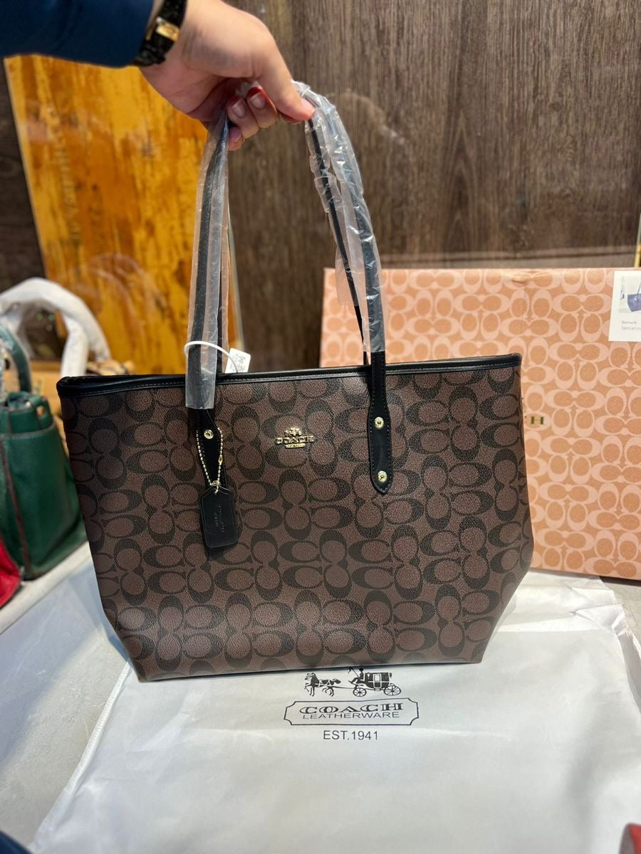 Imported Coach Tote Bag with brand box