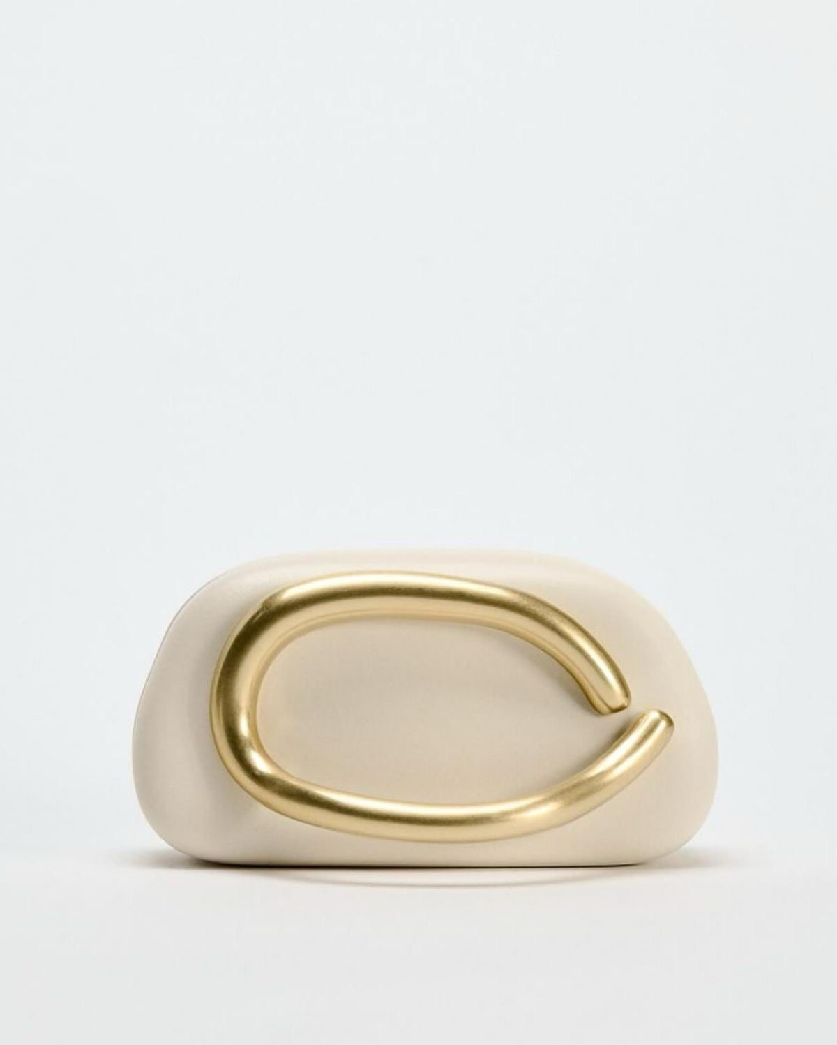 Zara Clutch White Colour