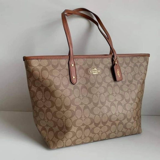 Imported Coach tote bag with brand box