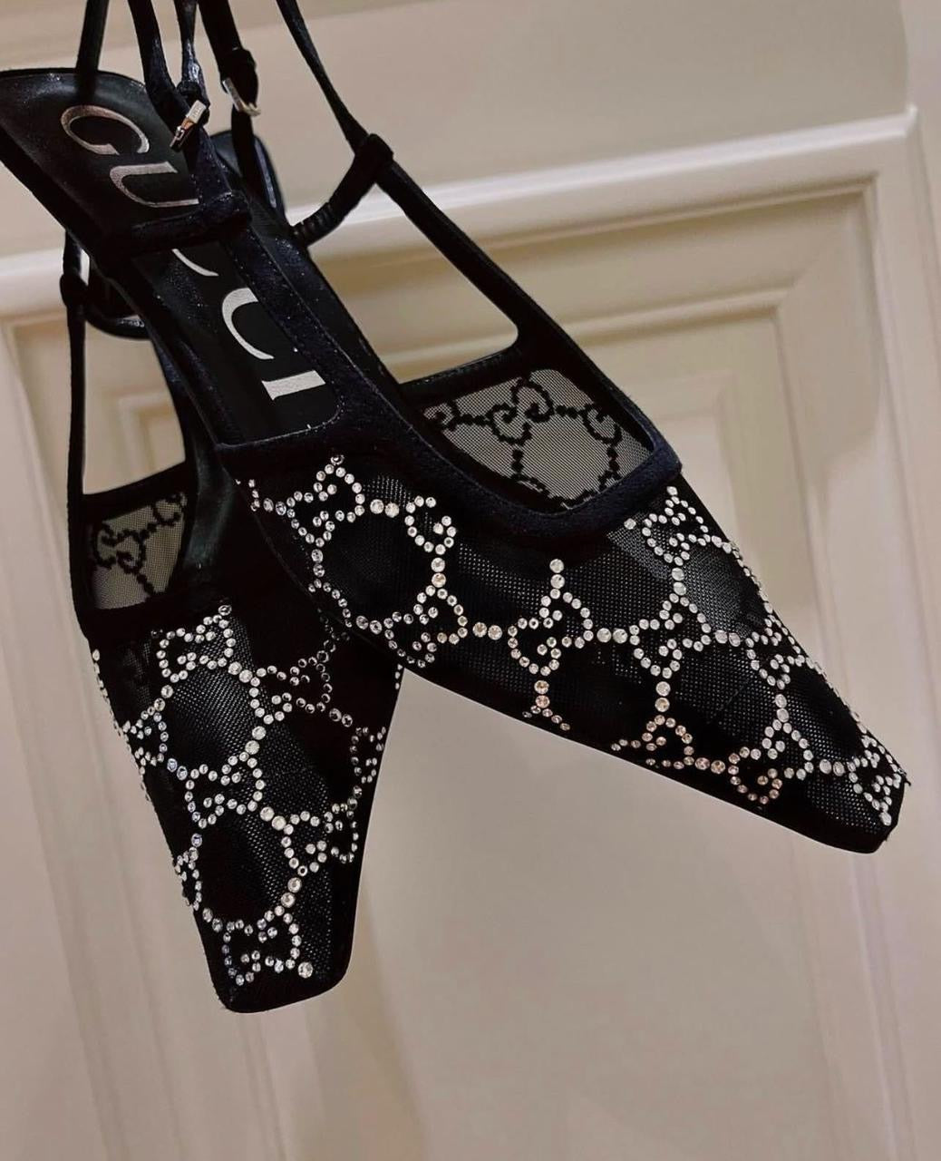 Gucci Sling Pumps with Complete Packaging