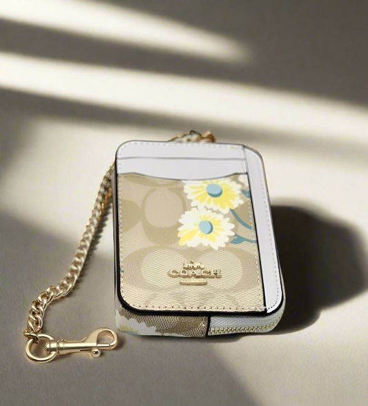 Coach Cardholder with Brand Box and Dust Bag