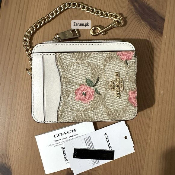 Coach Cardholder with Brand Box and Dust Bag