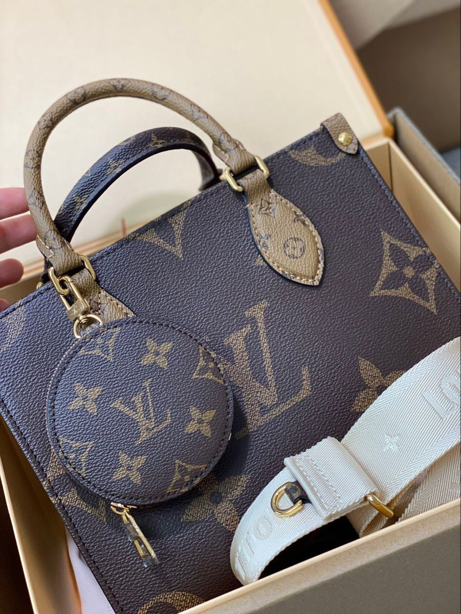 Imported LV OnTheGo MM bag with brand box