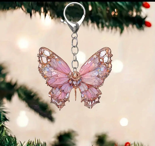 Unique Butterfly Keychain